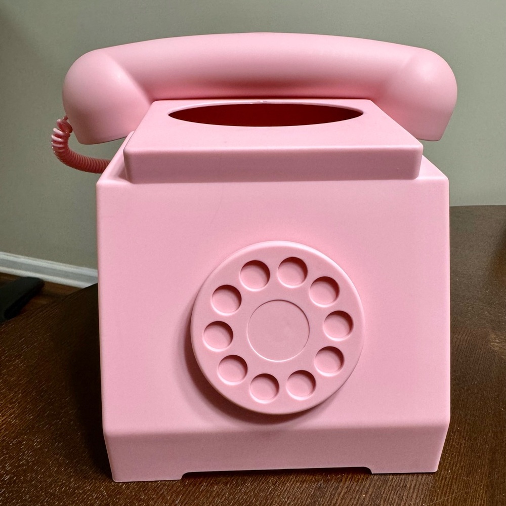 Target Bullseye Retro Phone Tissue Box Cover